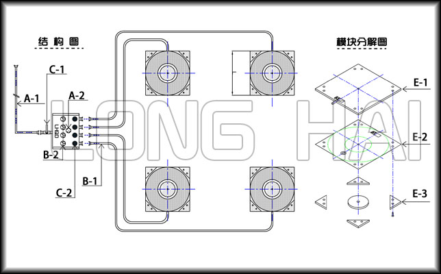 氣墊搬運(yùn)車結(jié)構(gòu)圖·氣墊搬運(yùn)車氣囊結(jié)構(gòu)圖